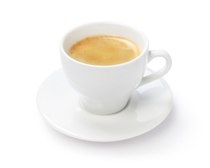 simple cup of espresso