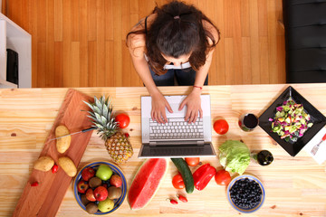 Online in der Küche