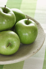 green apples