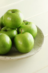 green apples
