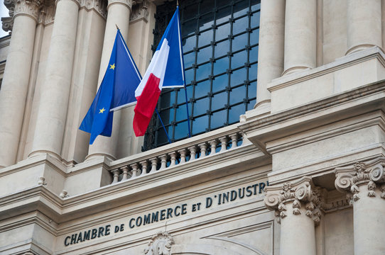 Fototapeta Chambre de commerce et d'industrie à Paris