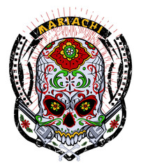 Mariachi skull