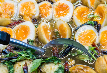 Vegetable Soup with Eggs - Asian Style