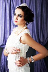 retro flapper style