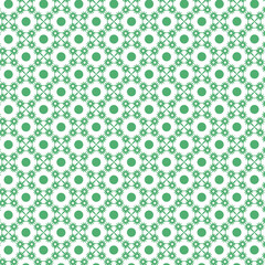 Snow Flakes and Dots Pattern