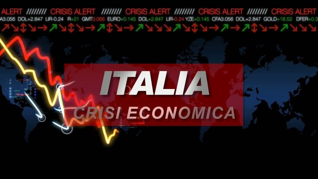 Italian crisi finanziaria globale economica europea banco video