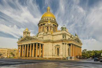 Isaac Cathedral in Saint Petersburg, Russia
