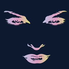 Magnificent face  design