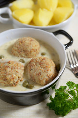 Vegetarische Variante Königsberger Klopse