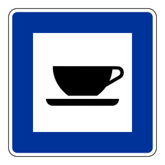 Autobahnkiosk – Verkehrszeichen StVO