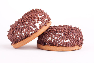 marshmallow cookies with sprinkles