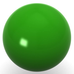 Green sphere