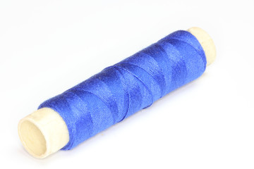 blaues Garn
