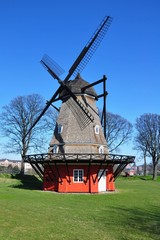 Obraz premium Old windmill in Copenhagen, Denmark