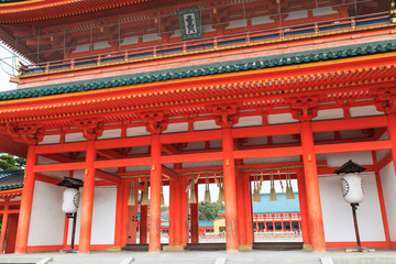 Fototapeta na wymiar Heian Shrine