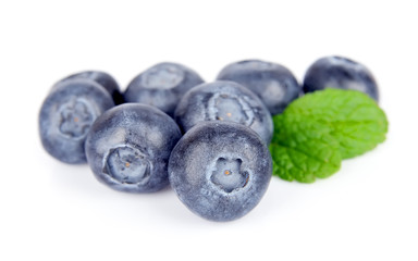 Blueberries closeup