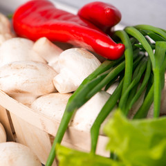 Fresh  vegetables