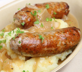Sausages and Mash