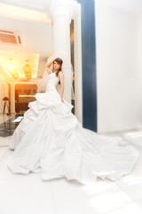 Fototapeta premium Happy bride