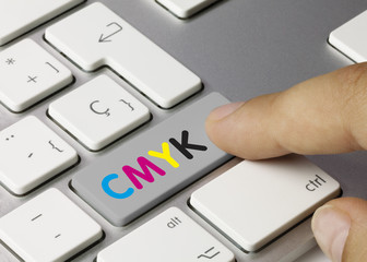 Tastatur mit CMYK
