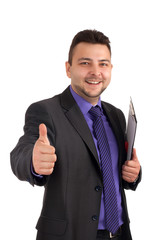 Portrait of confident businessman