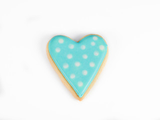 heart baked biscuit