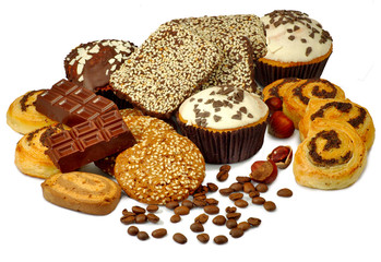 variety of confectionery