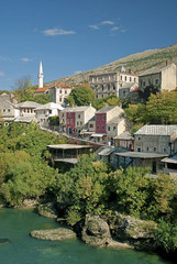 mostar in bosnia herzegovina