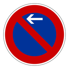 Eingeschränktes Haltverbot Anfang – Verkehrszeichen StVO