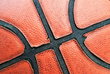 basketball closeup