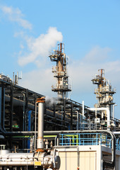 Gas industry plant