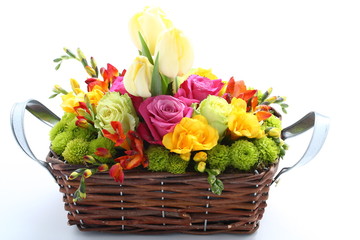 Cesto di fiori