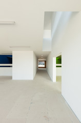 building under construction, interior