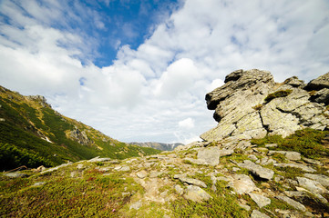 The beautiful mountains