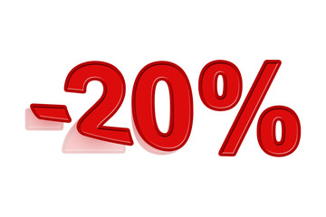 Soldes Sticker -20%