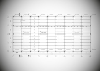 Detailed architectural floor plan. AI CS