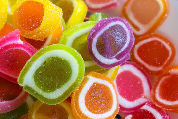 sweet colorful candies