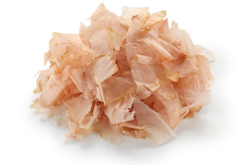 katsuobushi shavings, ingredient of dashi (japanese soup stock)