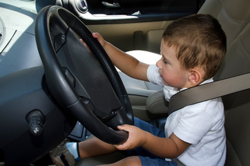 Smiling and happy child