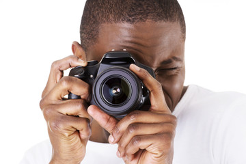 Fototapeta premium Photographer at work