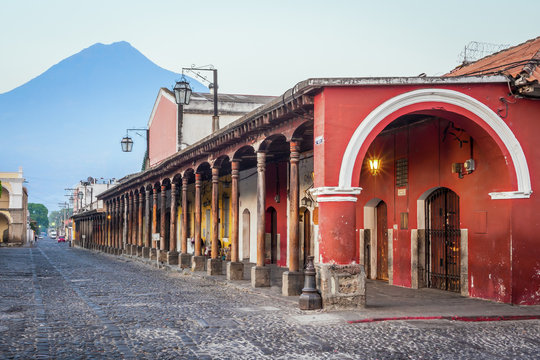 Colonial buildings Antigua, Guatemala