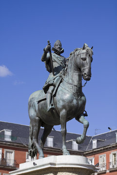 Philip III equestrian statue