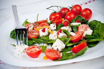 spinach lettuce