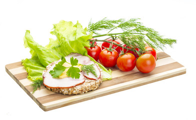 Sandwich with ham