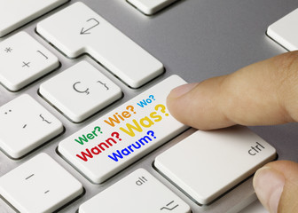 Warum? Was? Wo? Wie?… tastatur