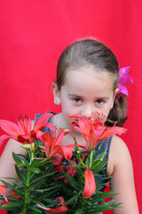 Blumenmädchen