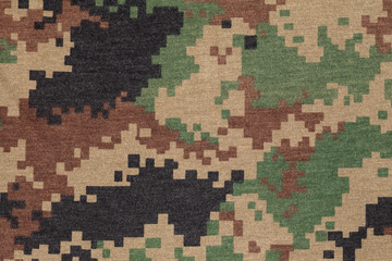 Royal thai marine  digital woodland camouflage fabric texture ba