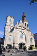 Fototapeta na wymiar Notre-Dame de Quebec Katedra, Stary Quebec City, Quebec, Kanada