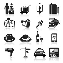 Travel icons set2. vector eps 10