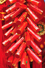 fake chinese firecrackers for decoration